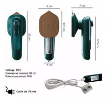 Cargar imagen en el visor de la galería, MINI PLANCHA A VAPOR PORTATIL VIAJERO✈️ (DELIVERY GRATIS)
